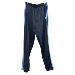Vintage Adidas Men's Track Pants Medium Blue/Navy